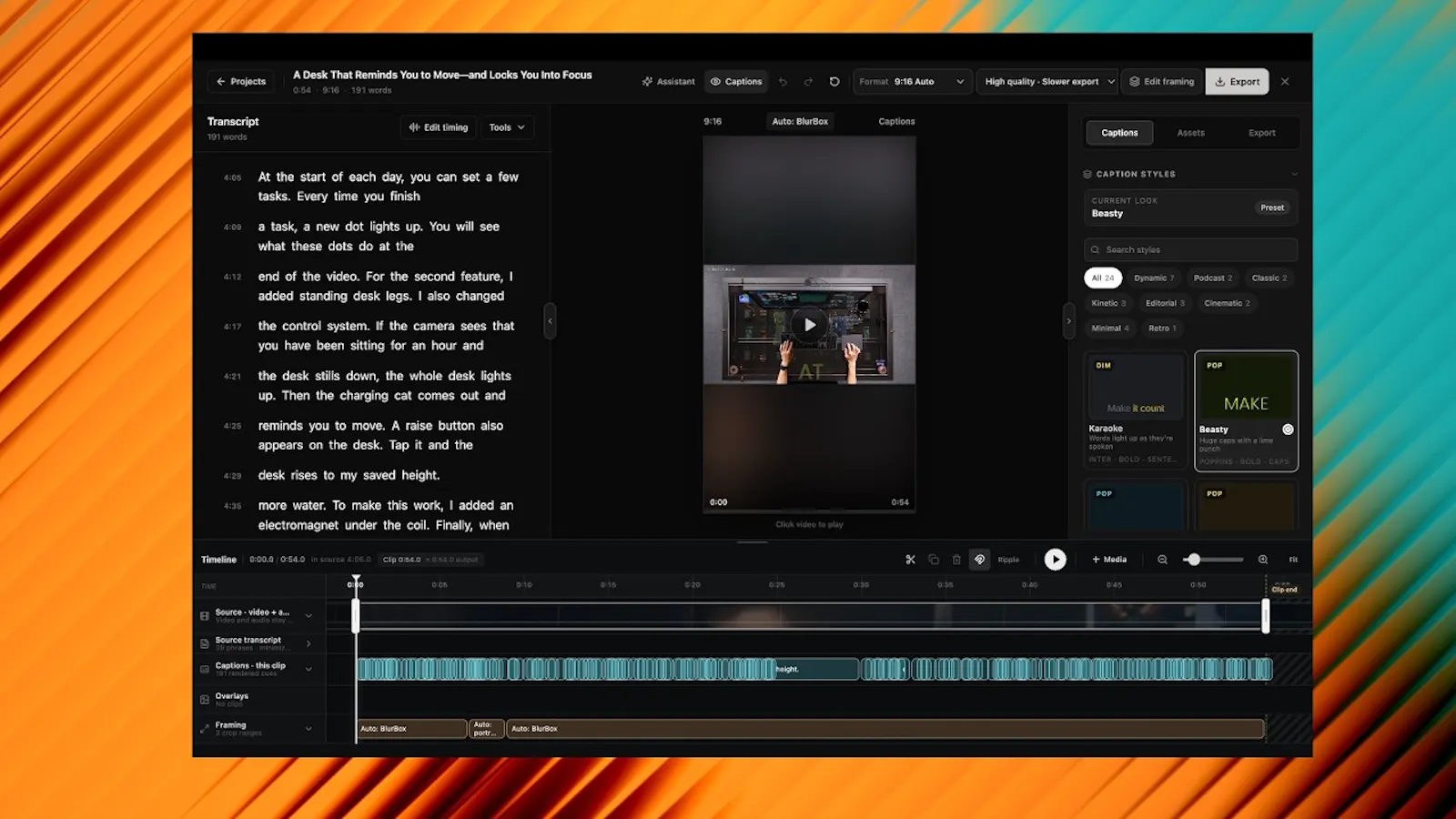 Deyn Studio screenshot 1 (video preview)
