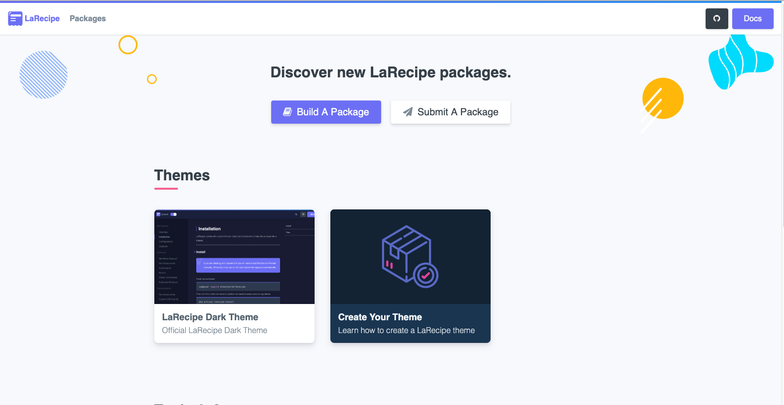 LaRecipe - Beautiful Docs gallery image