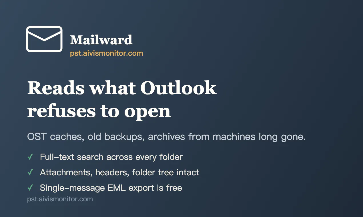 Mailward