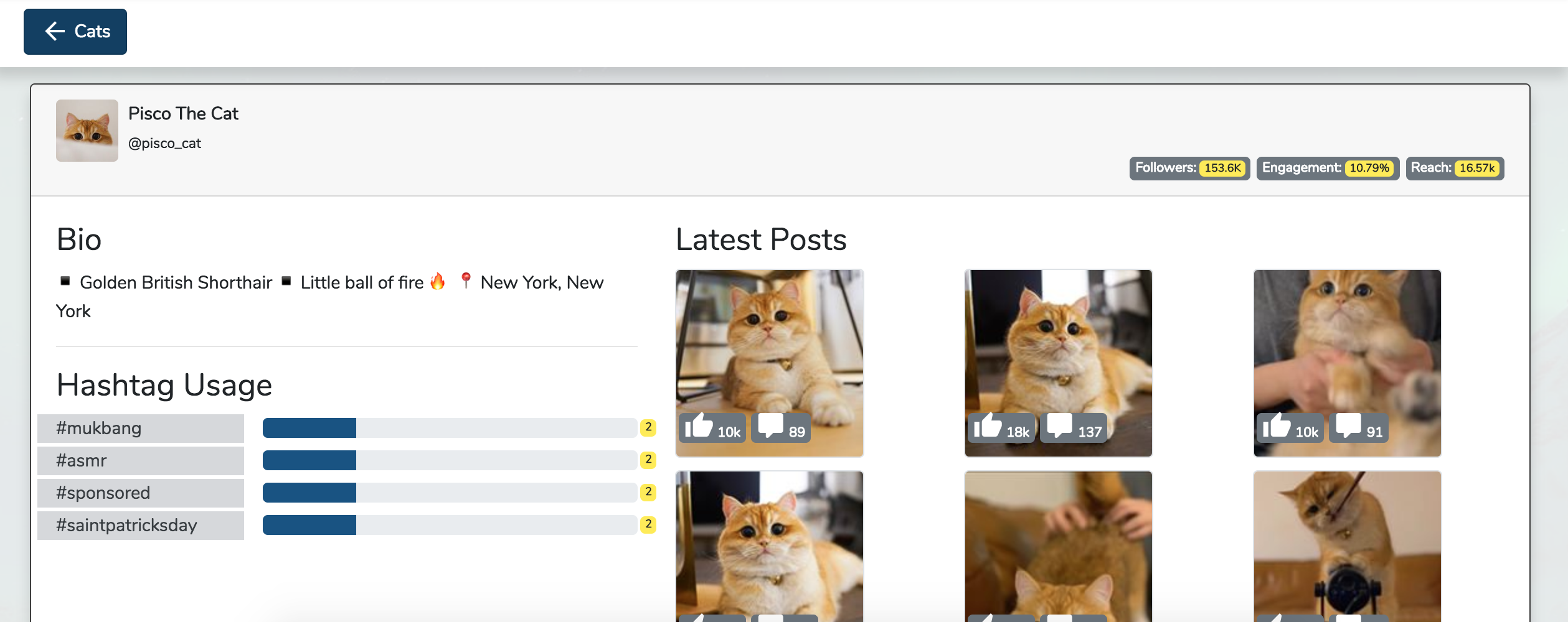 Influencer Lookup gallery image