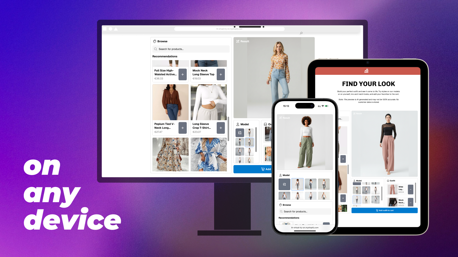 Lit Outfit Builder for Shopify gallery image
