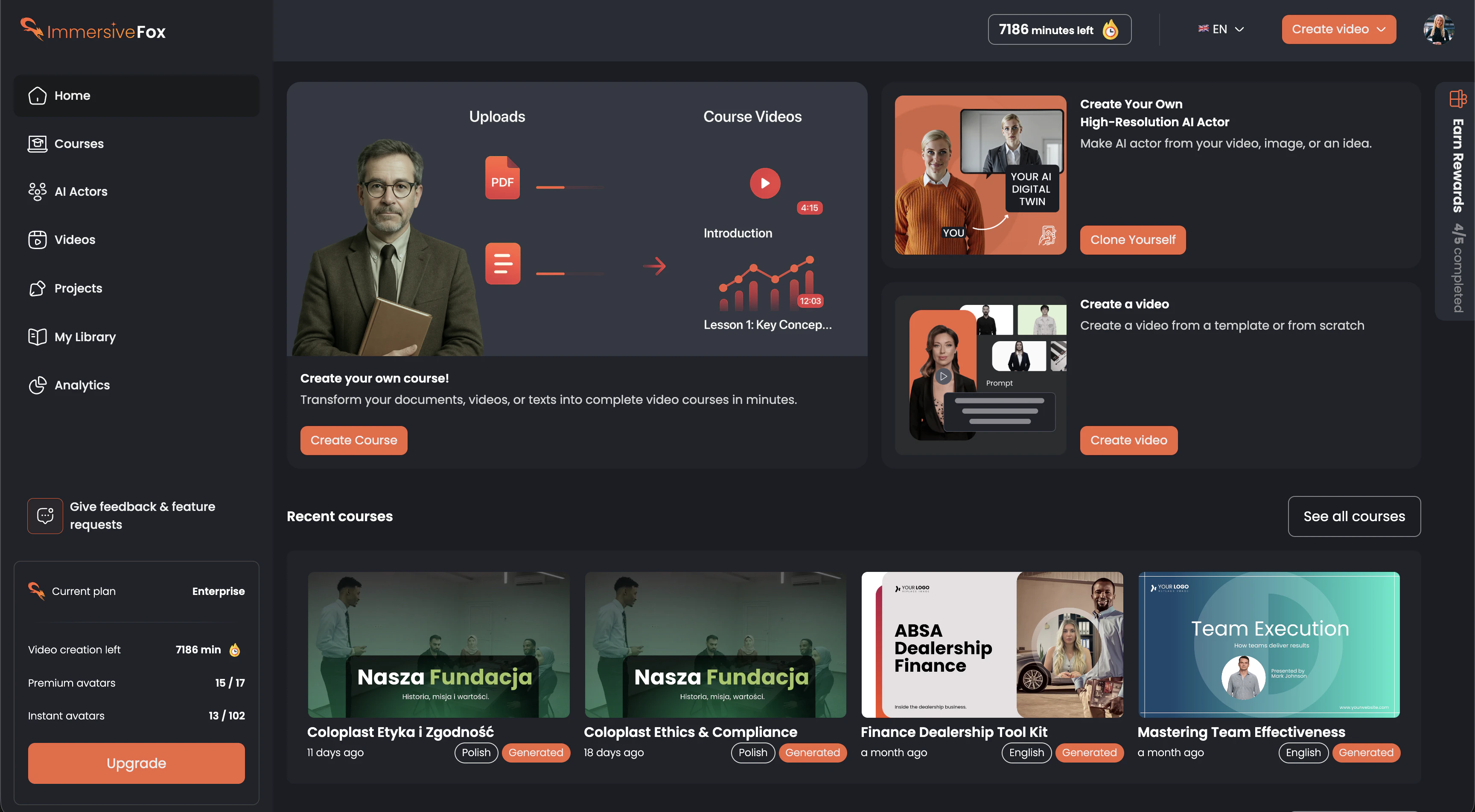 Immersive Fox screenshot 2