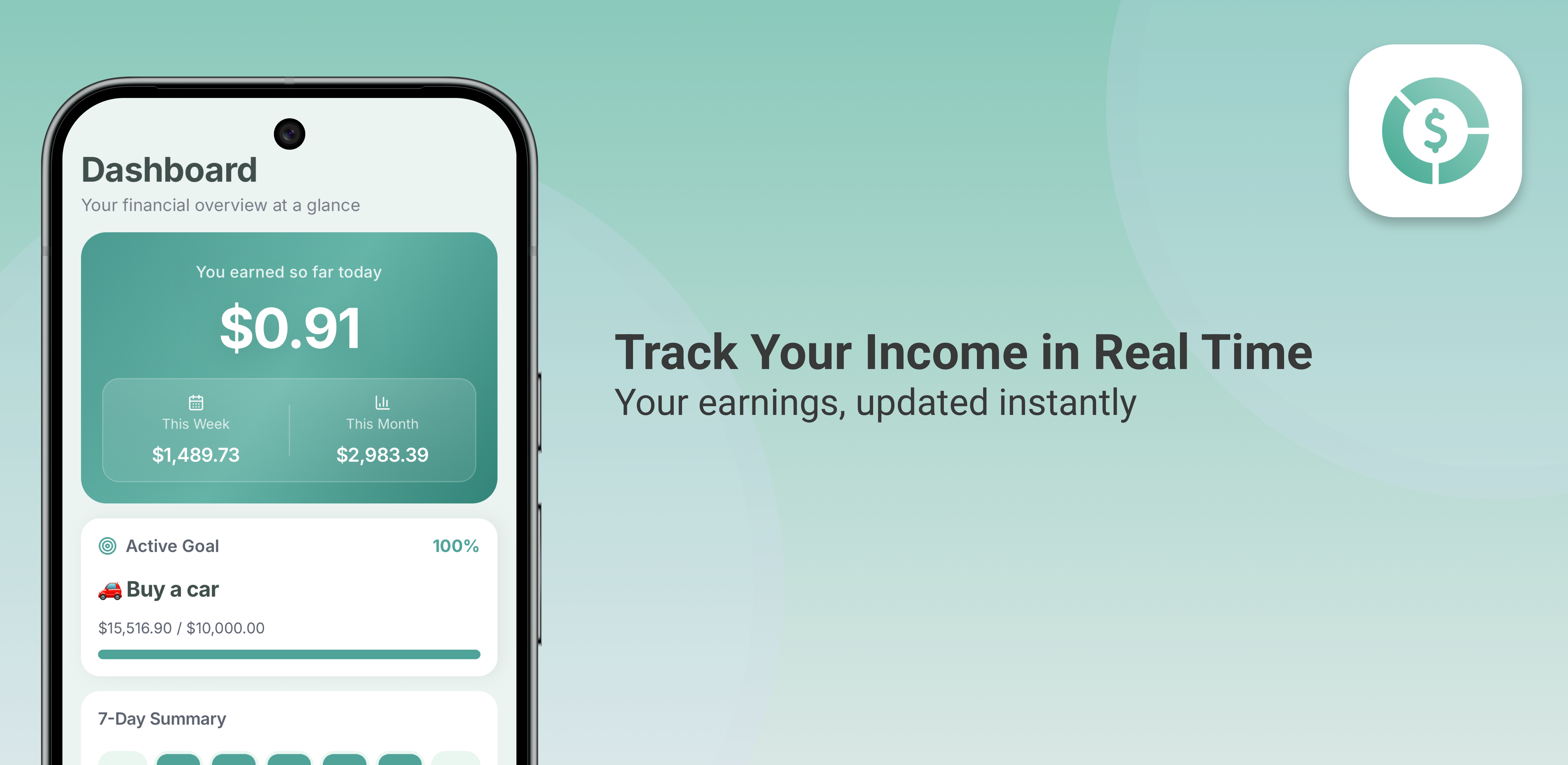 Earnova: Income Tracker gallery image