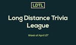 Long Distance Trivia League image