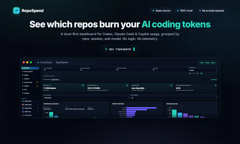 RepoSpend screenshot 1
