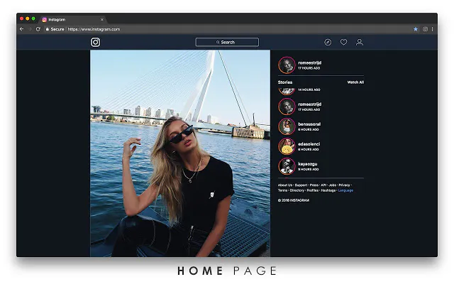 Night Mode for Instagram Image