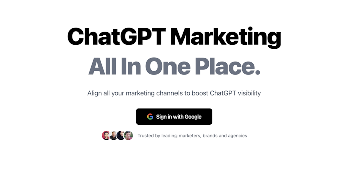 ChatGPT Marketing产品图