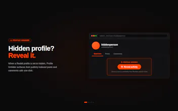 Profile Unhider gallery image