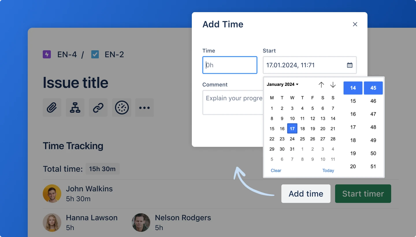 Everhour by Free Jira Time Tracker - Jira için ücretsiz ve hafif zaman izleme eklentisi medya 6