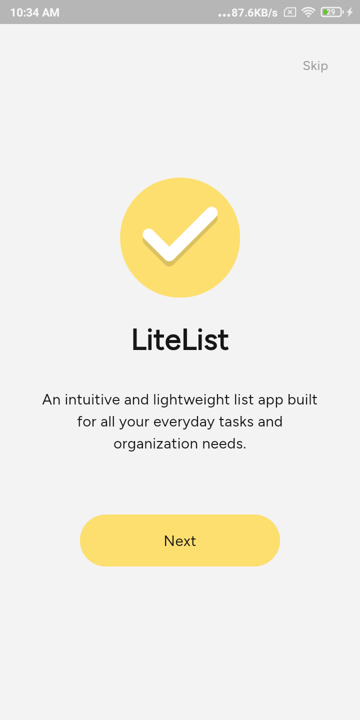 LiteList — Clean List Manager gallery image