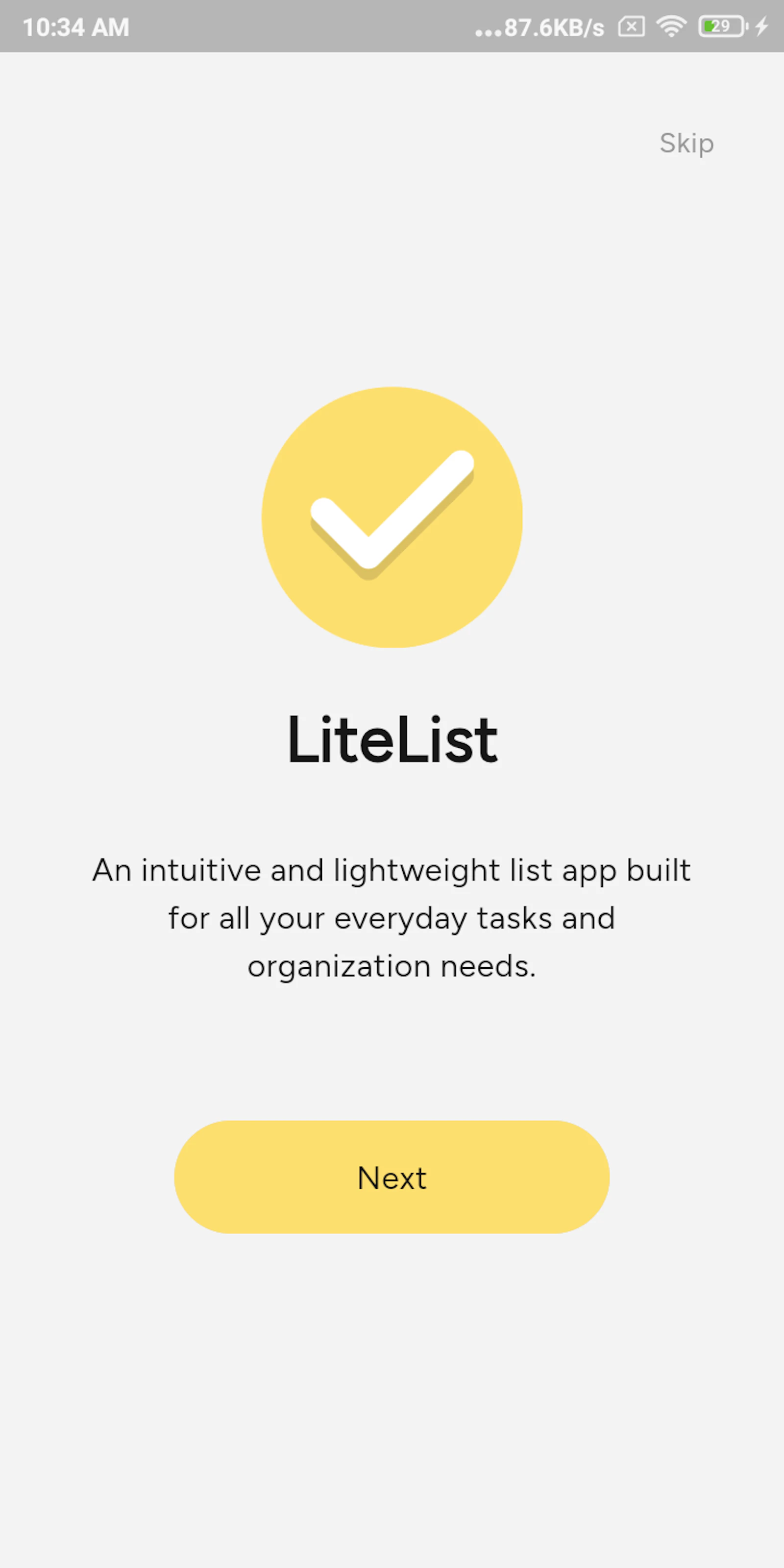 LiteList — Clean List Manager screenshot 2