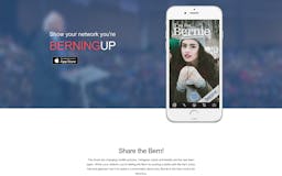 Berning Up - Show your Support for Bernie! media 1