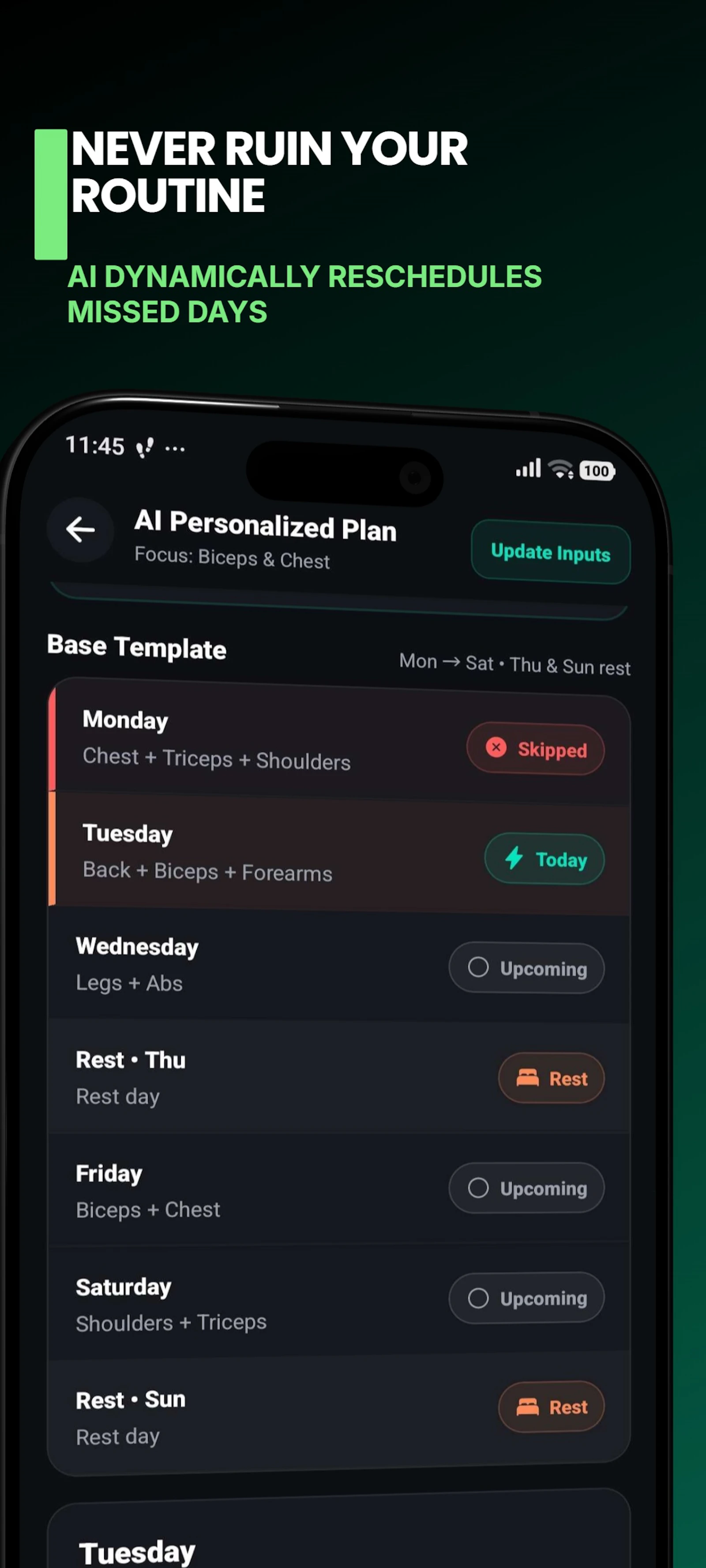 FitSense AI screenshot 1