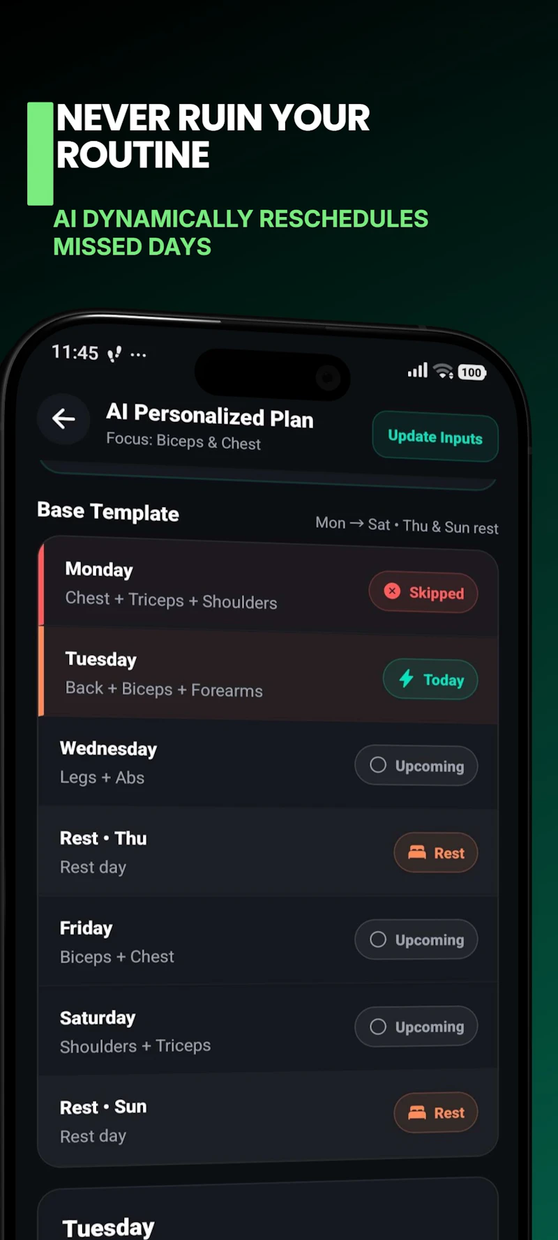 FitSense AI screenshot 1