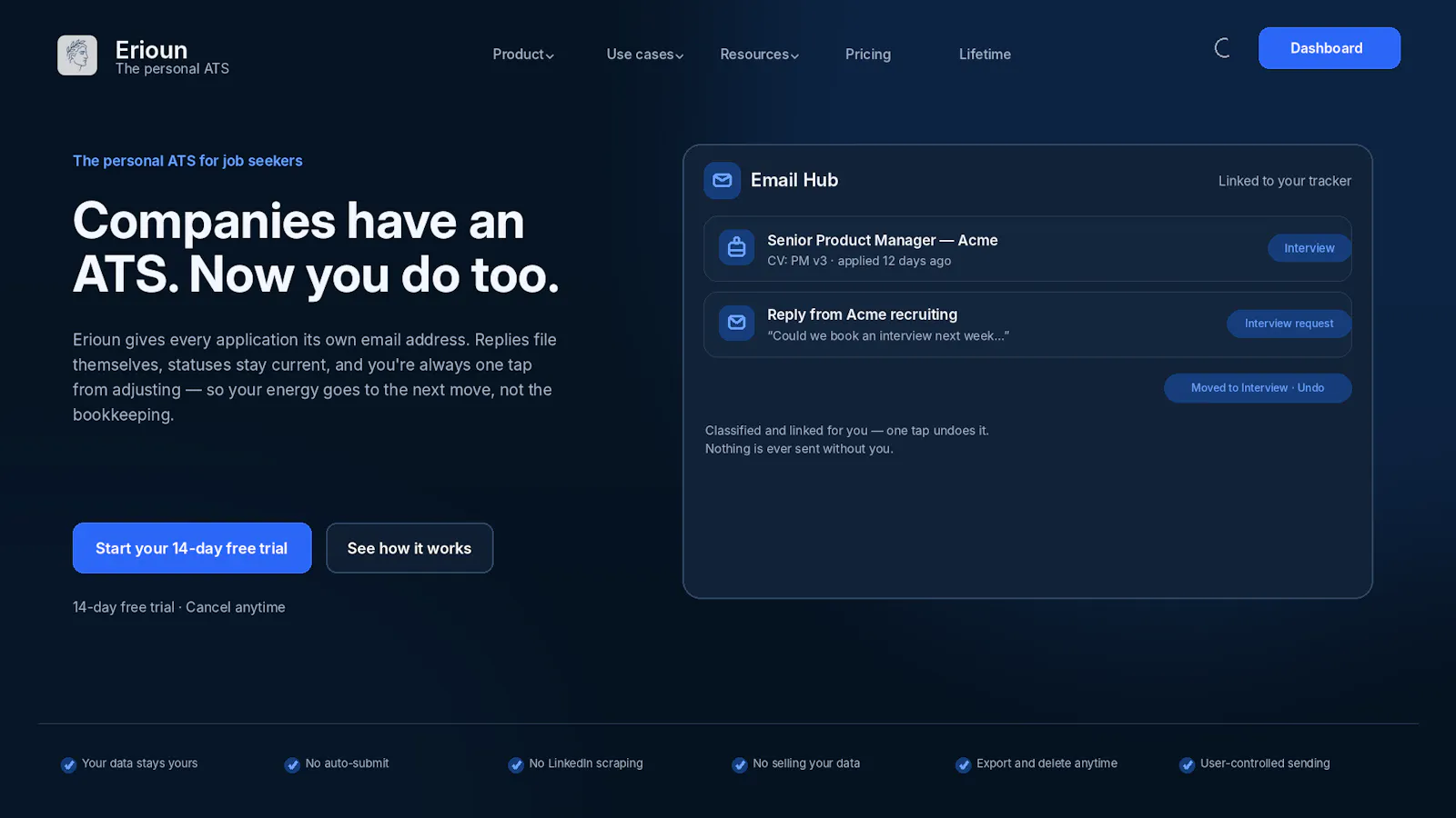 Erioun screenshot 2