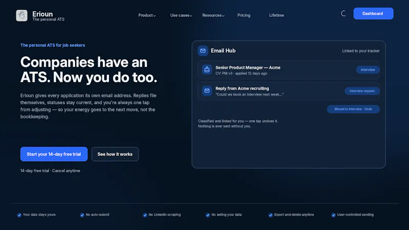 Erioun screenshot 2