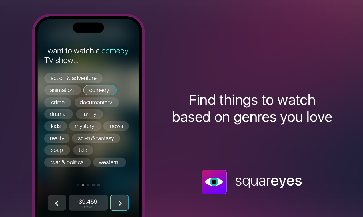 Média Yeux carrés - Recommandations de films et de télévision basés sur vos services de streaming 6