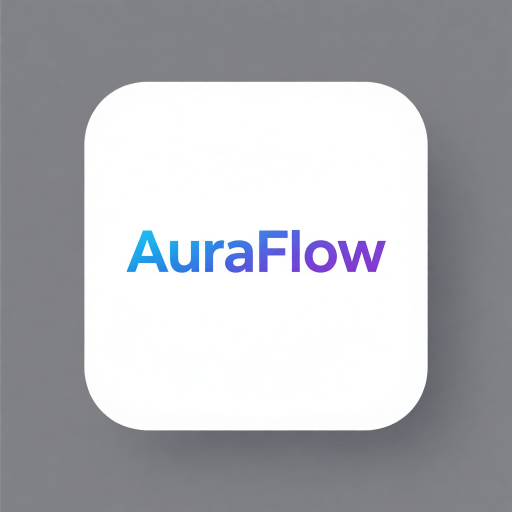 AuraFlow - Product Hunt launch logo and brand identity