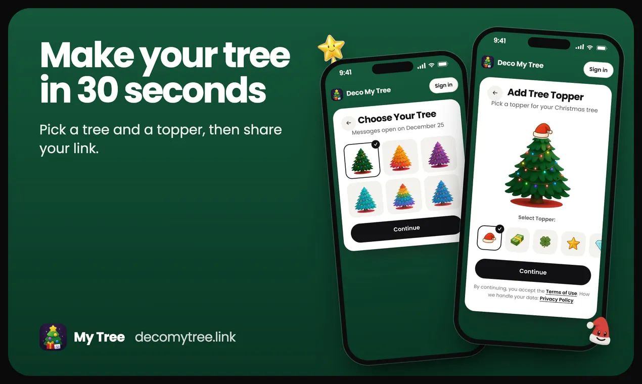 Deco My Tree 2026: Christmas Messages gallery image