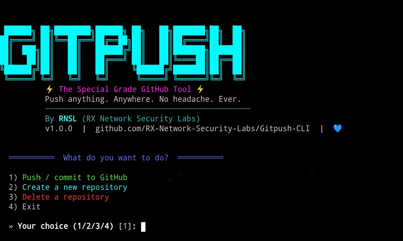 GitPush CLI gallery image