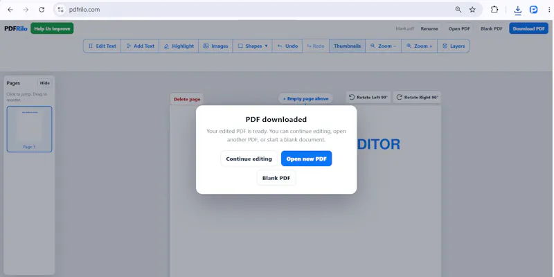 PDFRilo screenshot 3