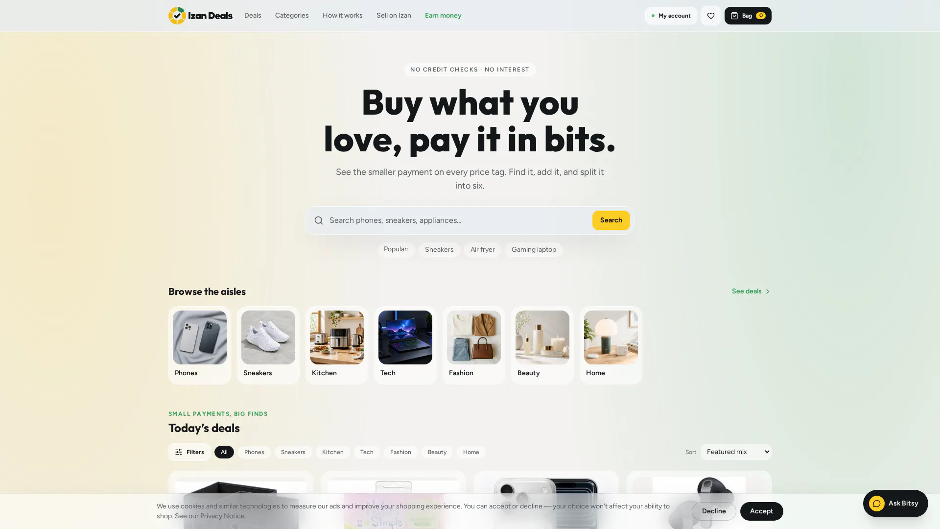 Magenta AI Lab Inc: Izan Deals Ecommerce gallery image