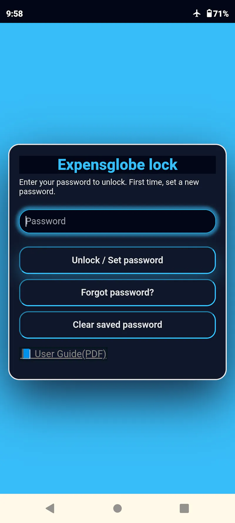 Expensglobe: Multi-currency tracker screenshot 7