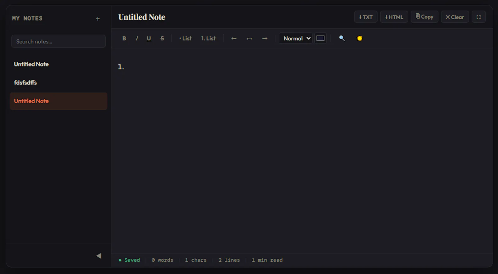 Notepad & Diary Online screenshot 6