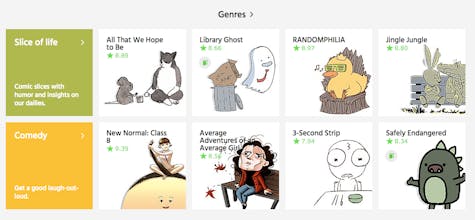 LINE Webtoon gallery image