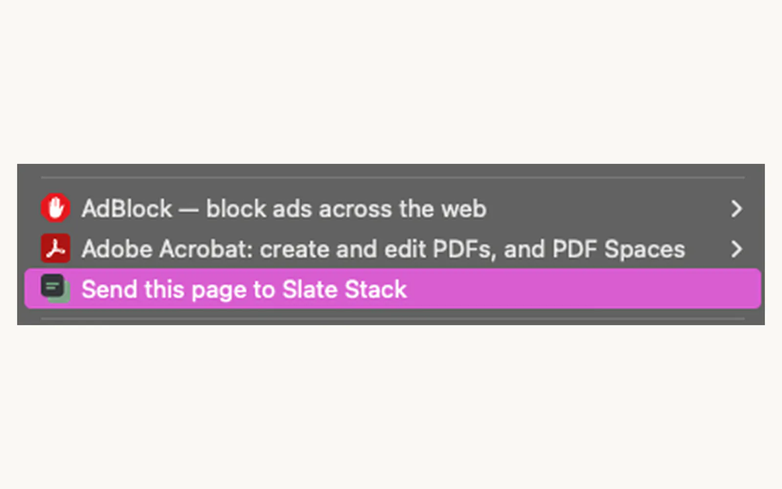 Slate Stack screenshot 1