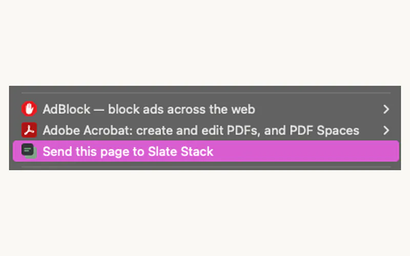 Slate Stack screenshot 1