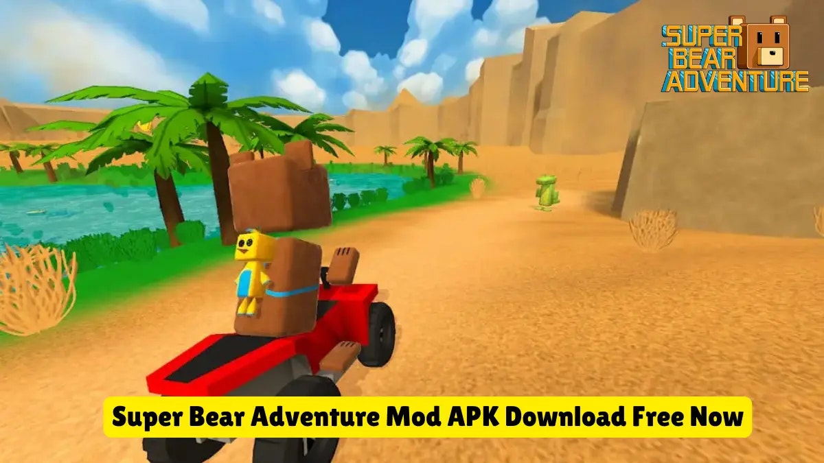 Super Bear Adventure Mod Apk Money Free - Obtenga dinero ilimitado y disfrute del juego de plataforma 3D en el móvil media 1