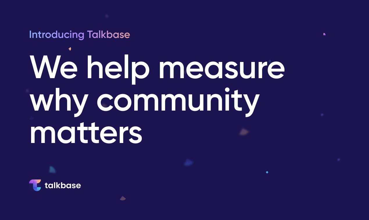 startuptile Talkbase-We measure why community matters