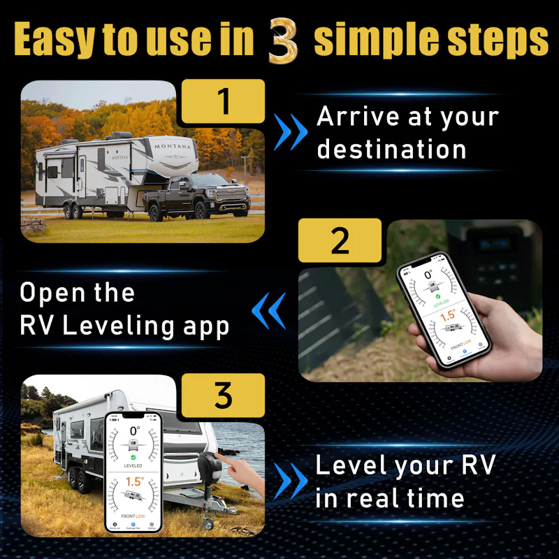 AUTOSIRS  RV Leveling System with APP screenshot 4