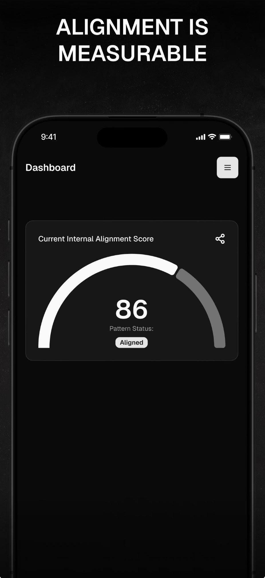 ALIGNMETRIX - Main product screenshot demonstrating key features and user interface