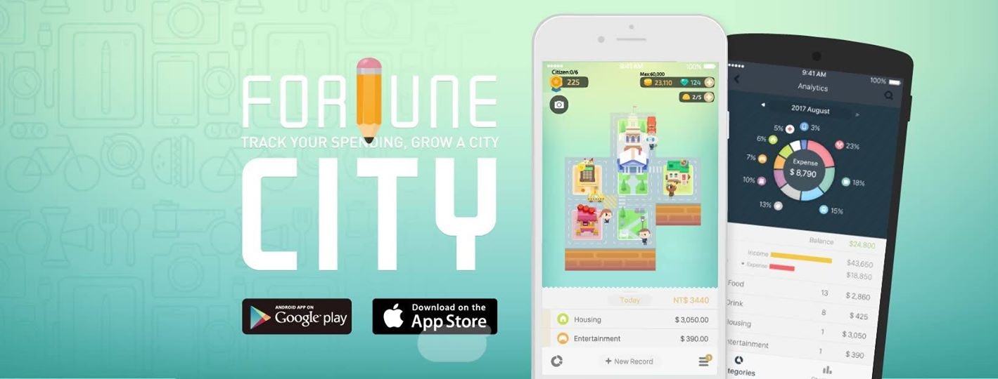 Fortune City - Track your spending. Grow a city. gallery image