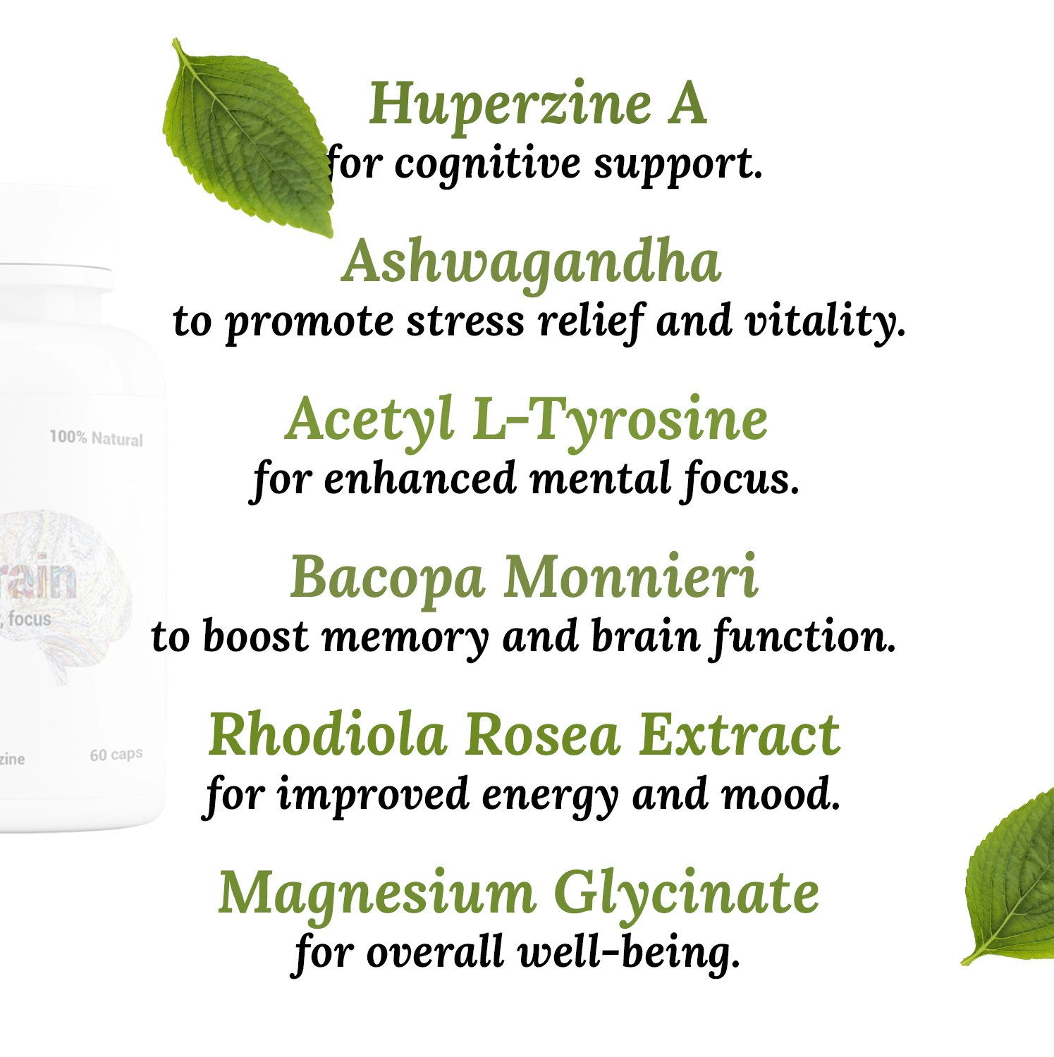 Media Flexbrain - 100% tự nhiên nootropic hỗ trợ tâm trạng tập trung và trí nhớ 2