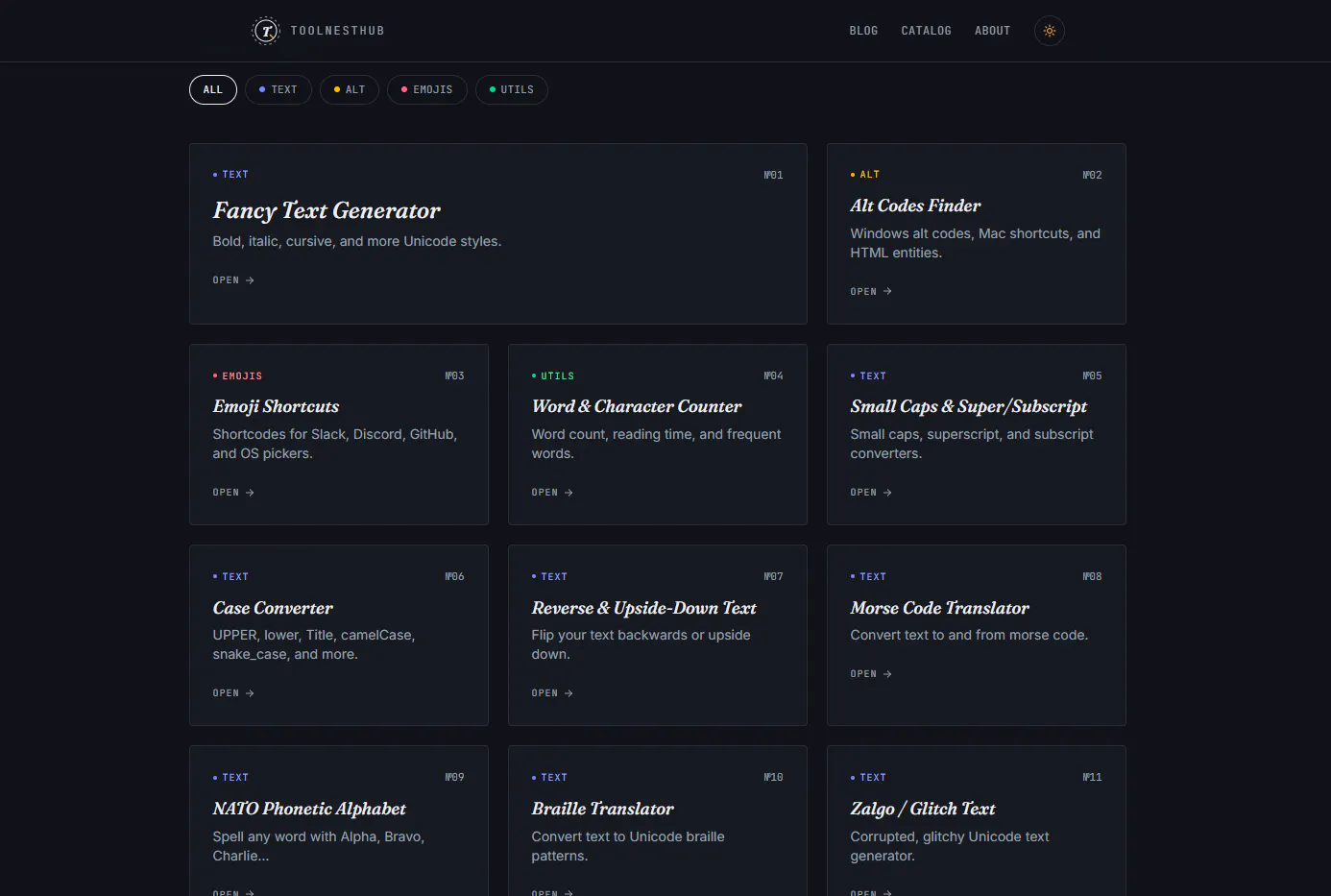 ToolNestHub screenshot