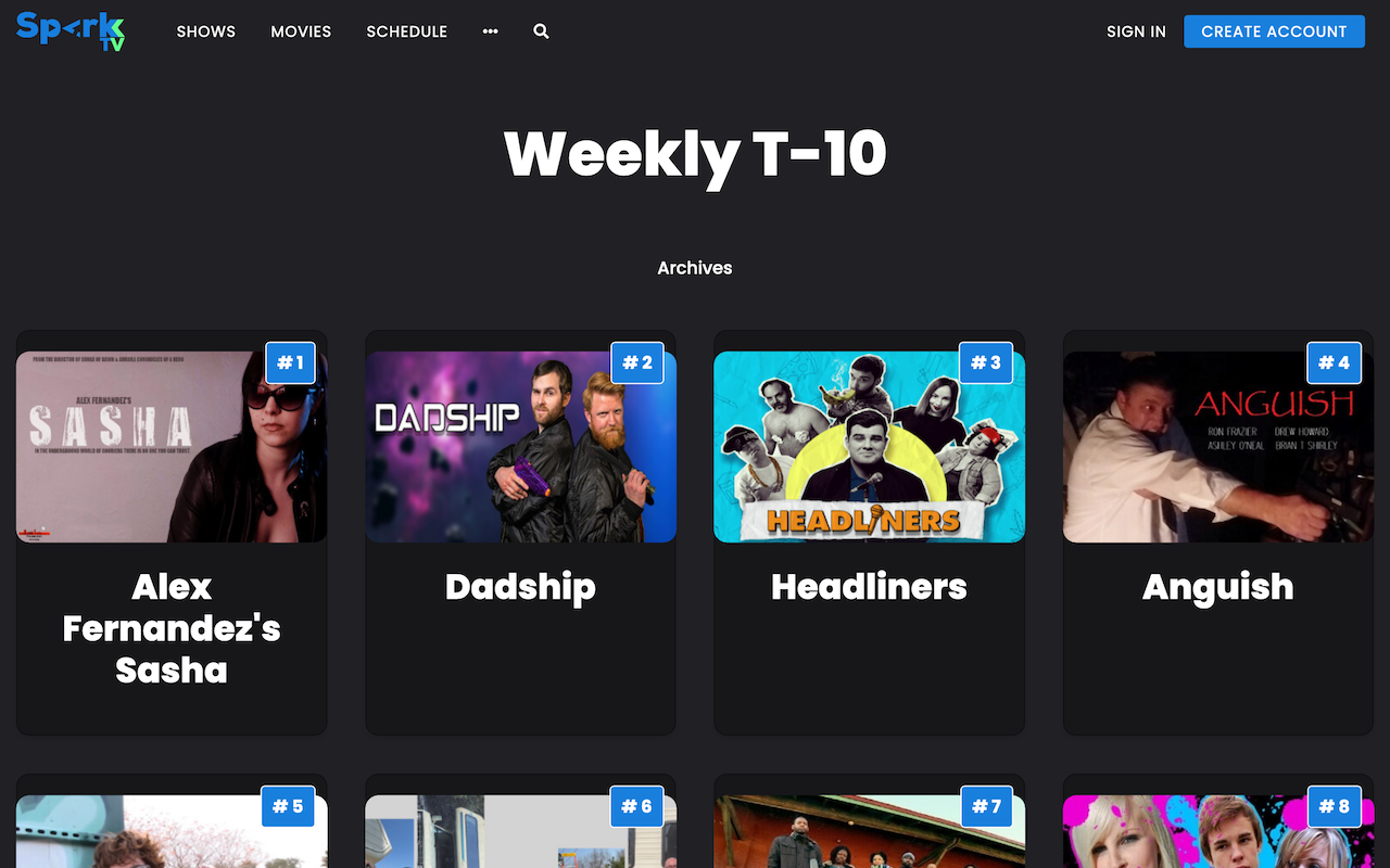 Sparkk TV gallery image