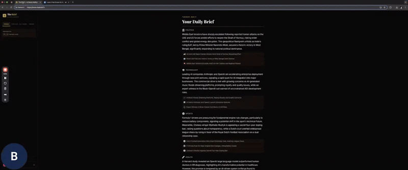 The Brief screenshot 1 (video preview)