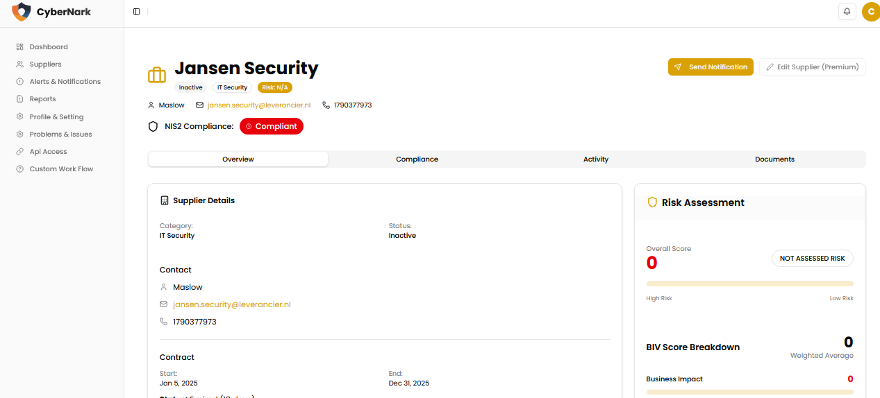 CyberNark - Main product screenshot demonstrating key features and user interface