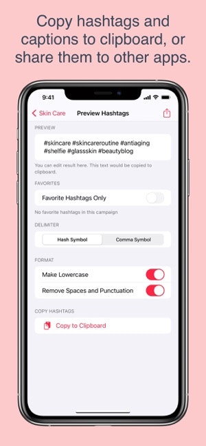 Hashtag Editor gallery image