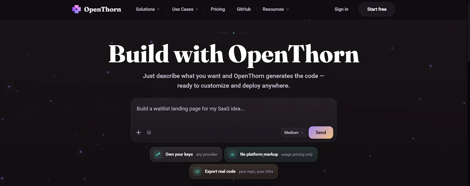 OpenThorn screenshot 2