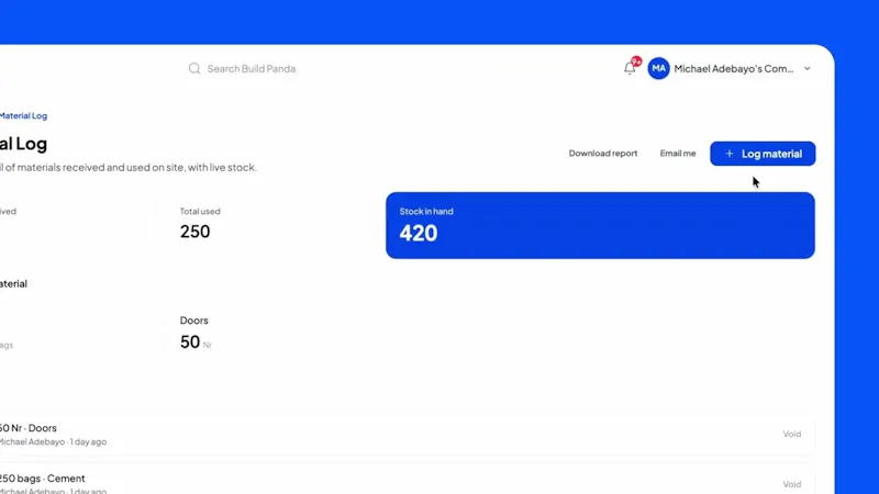 BuildPanda screenshot 1 (video preview)