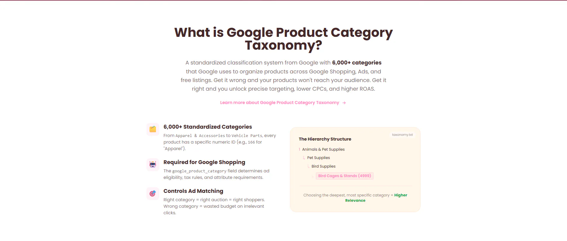Google Product Category Finder gallery image
