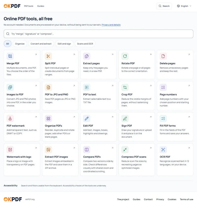 okPDF screenshot 2