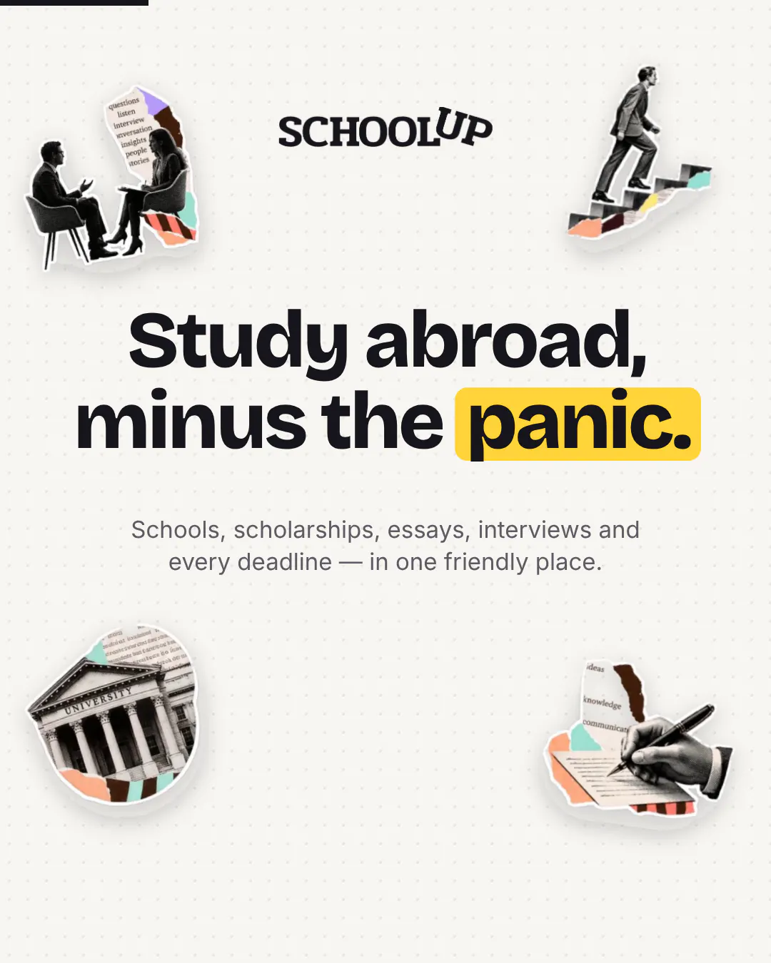 SchoolUp — Study abroad, minus the panic gallery image