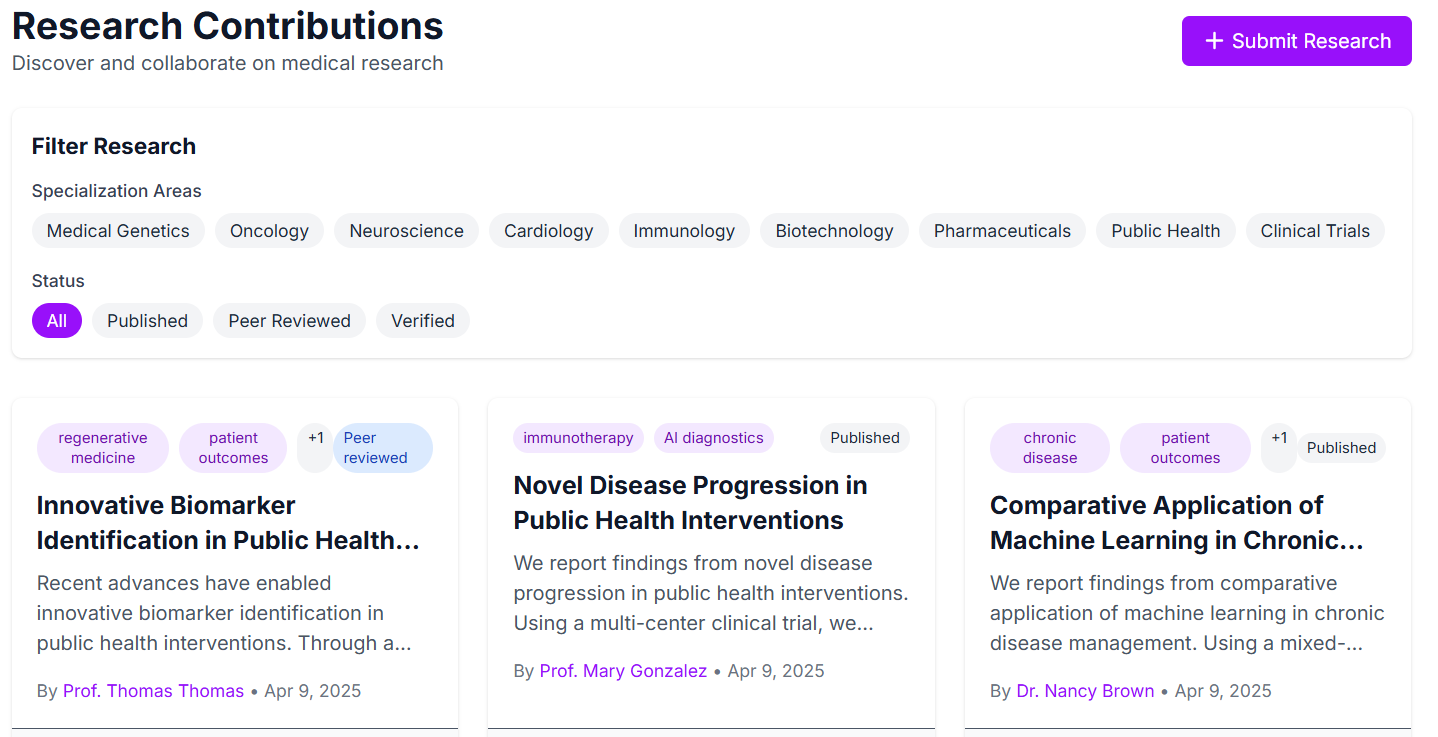 Decentrat - Piattaforma scientifica decentralizzata media 4