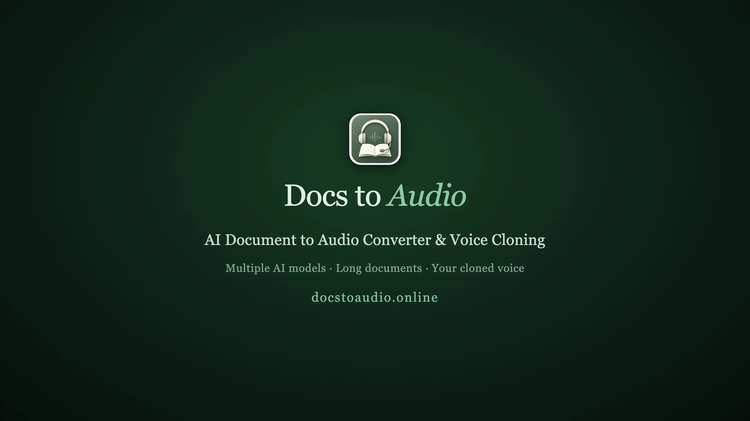 DocsToAudio gallery image