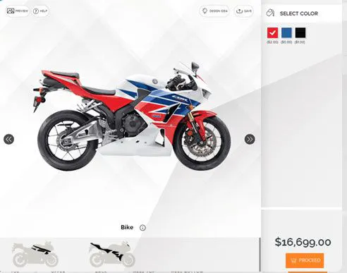 3D Product Configurator for eCommerce gallery image